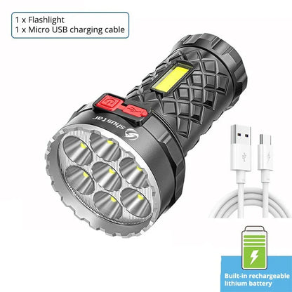 Ultra Powerful Led Rechargeable Flashlight