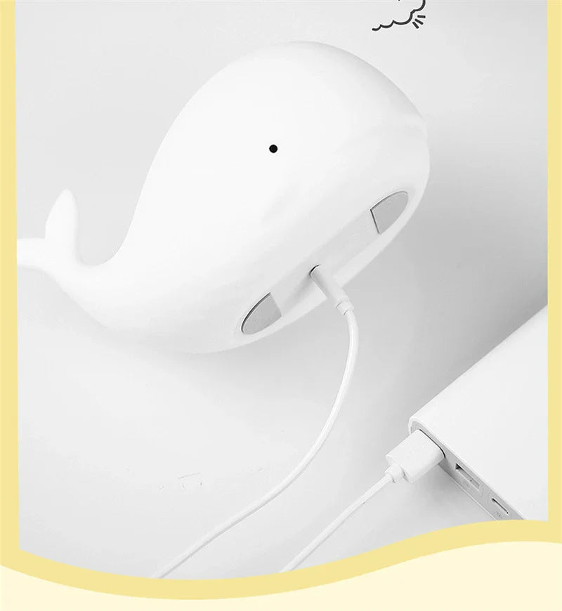 Cartoon Whale Lamp