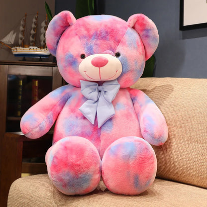 Giant Plush American Bear - Soft, Colorful Stuffed Toy for Kids & Lovers