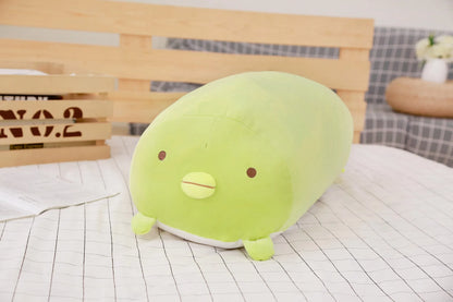 Huge Plush Animal Pillows - Adorable Cat, Piggy & Hamster Cushions