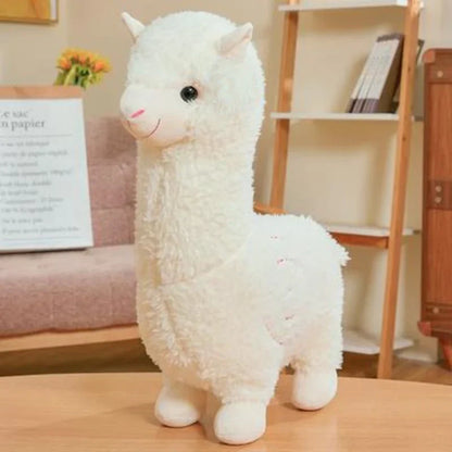 Alpaca Plush Toy 25cm - Soft Cotton Stuffed Doll for Kids and Home Decor