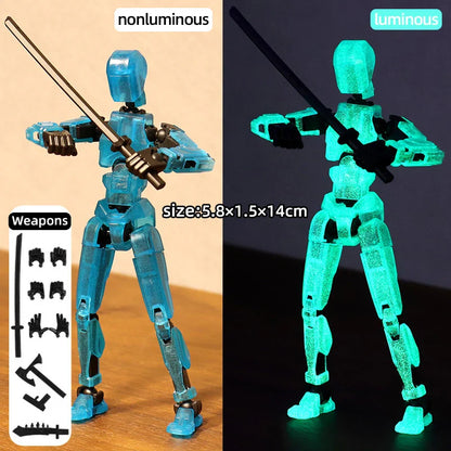 Multi-Jointed Movable Shapeshift Robot 3D Printed Mannequin Dummy 13 Action Figures
