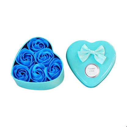 Soap Rose Scented Flower Gift Set for Home Decor and Special Occasions