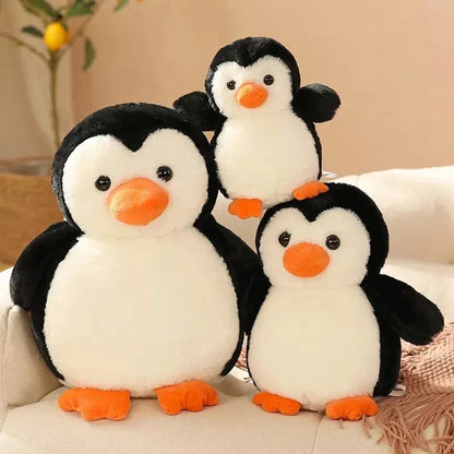 Kawaii Penguin Plush Toy - Soft Huggable Stuffed Animal for Kids