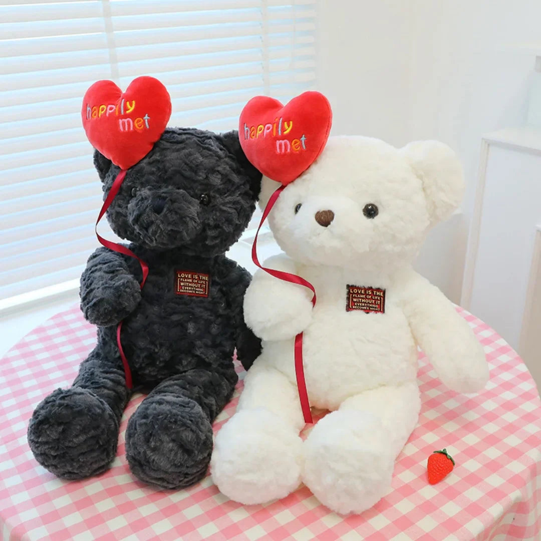 Love Confession Bear Plush - 37cm Soft Cuddly Gift for Valentine