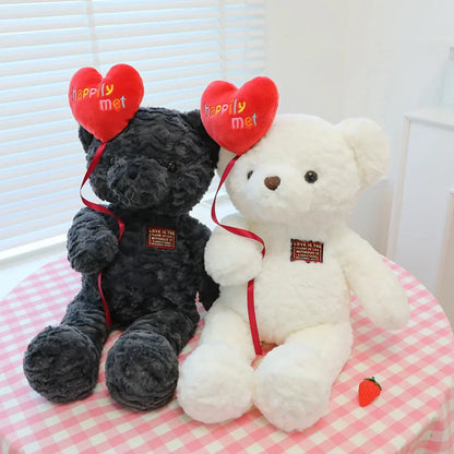 Love Confession Bear Plush - 37cm Soft Cuddly Gift for Valentine