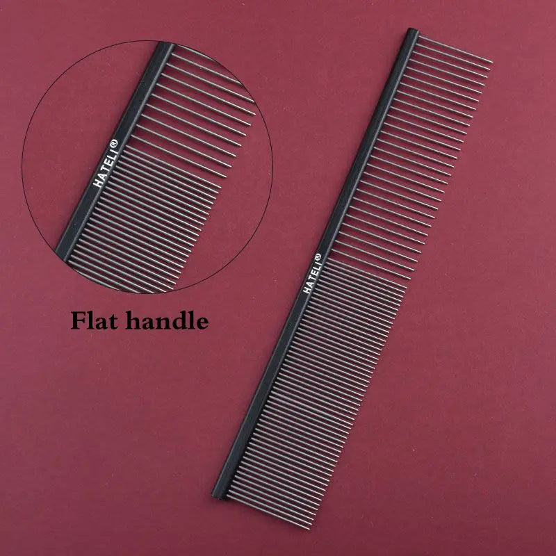 Light Aluminum Pet Comb Professional Dog Grooming Tool 5 Colors