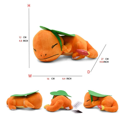 Charmander Cuddly Plush Toy - 11 Soft Cartoon Character Doll