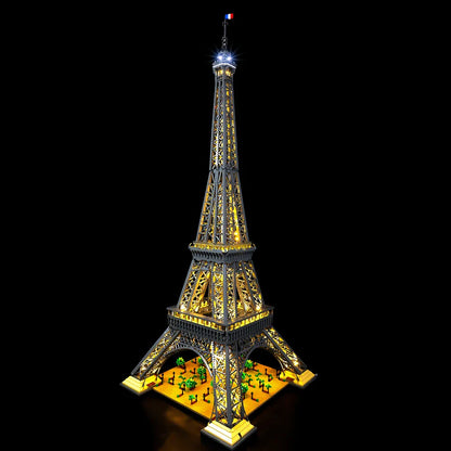 Led Light Kit For Eiffel Tower PARIS World Famous Architecture Building Blocks