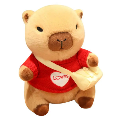 Capybara Cuddle Plush Toy - Adorable Gift for Kids & Collectors