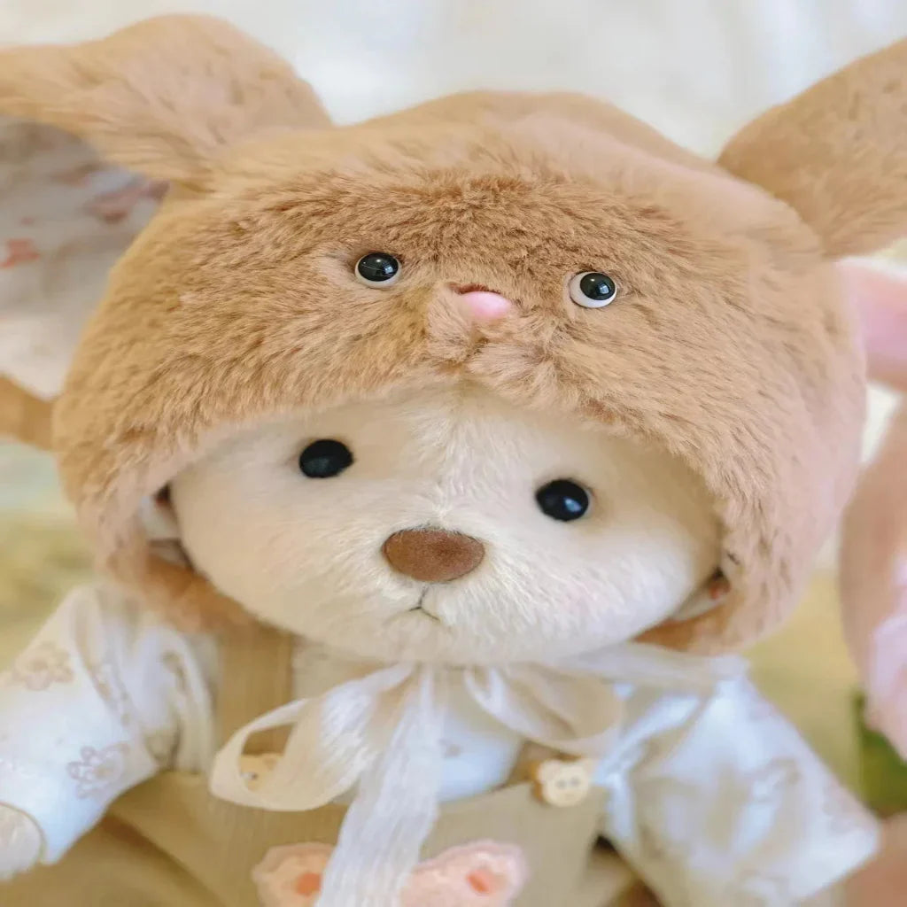 Handmade Teddy Bear Plush Doll with Outfit 30cm