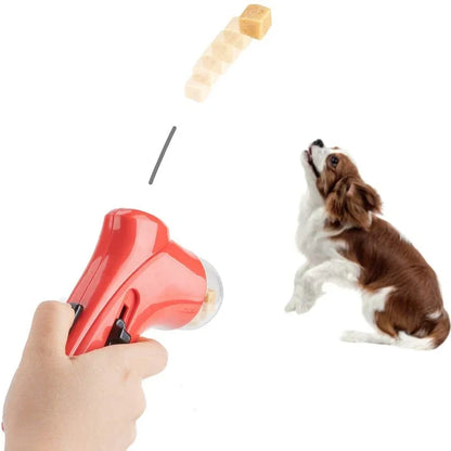 Dog Food Launcher - Interactive Pet Snack Feeder