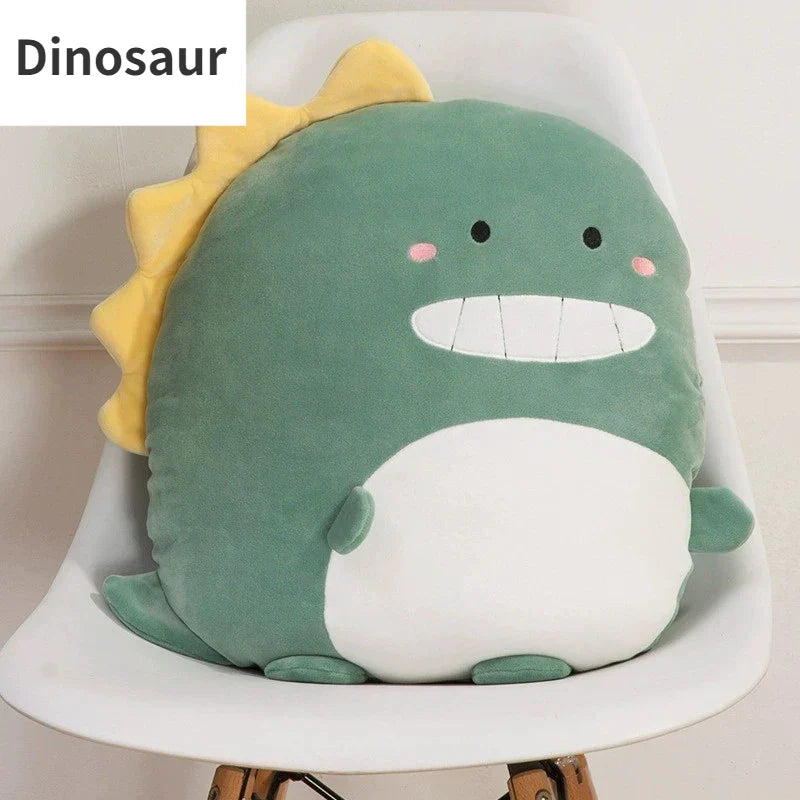 Cuddly Kawaii Zoo Animal Plushies - Soft Squishy Pillows for Kids