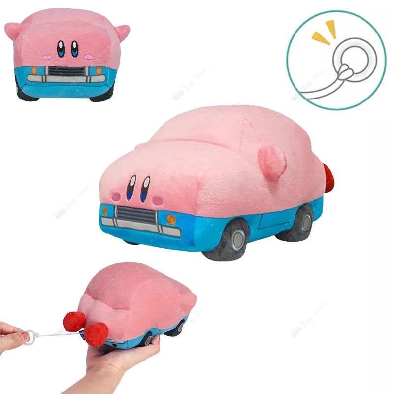 Kirby Plush Doll Toy - Soft Stuffed Anime Figure for Kids' Room Decor