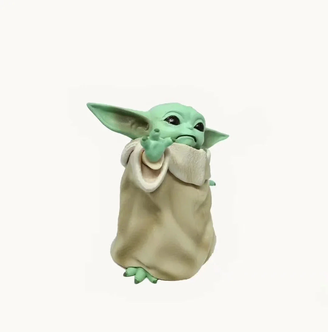 Little Baby YODA Statue Figure Toys