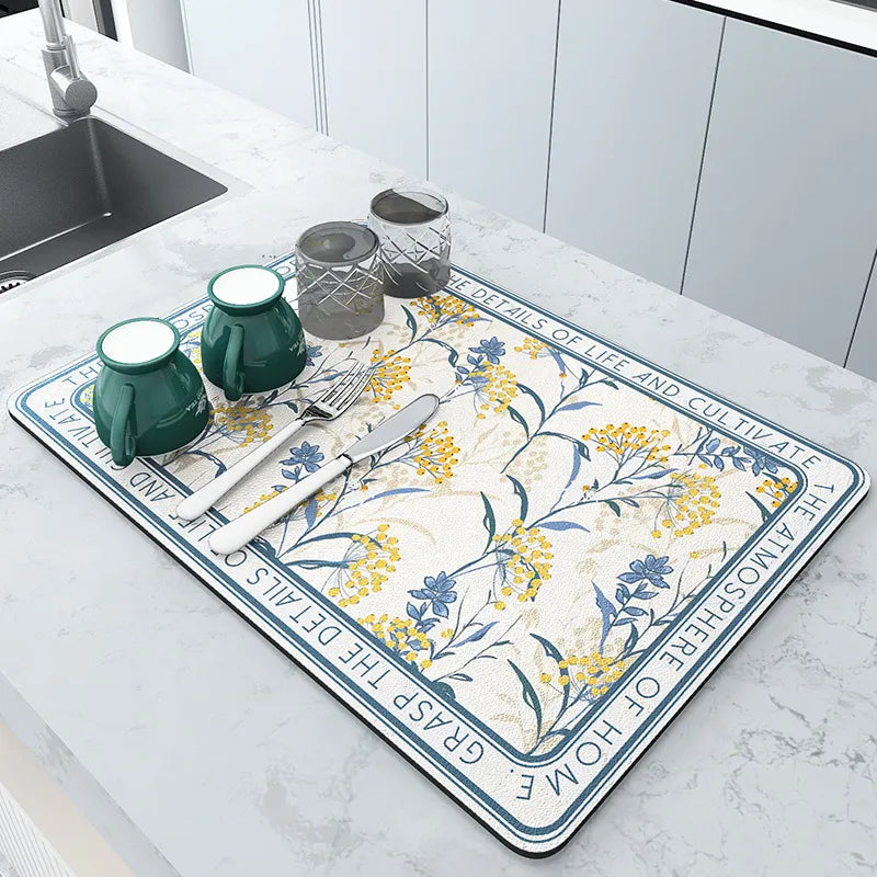 Large Kitchen Super Absorbent Mat