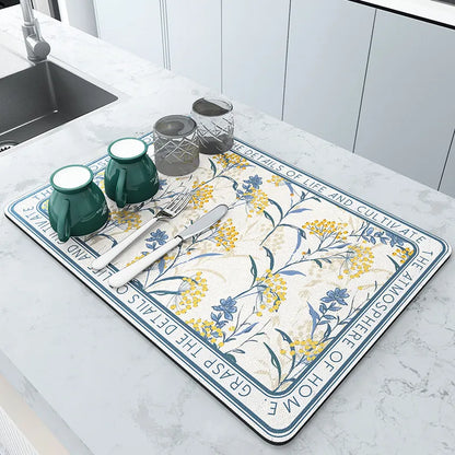 Large Kitchen Super Absorbent Mat