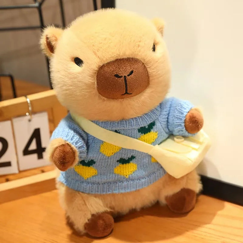 Capybara Cuddle Plush Toy - Adorable Gift for Kids & Collectors