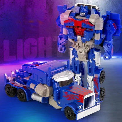 Transformation Robot One Step Deformation Car Action Figure