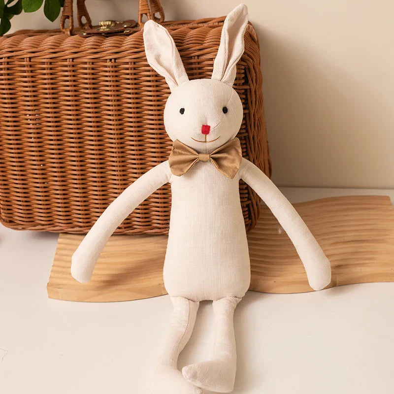 Handmade Bunny Plush in Cloth Dress