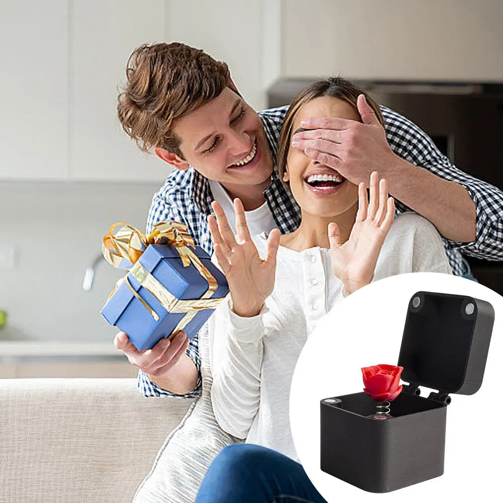 Love Rose Surprise Gift Box for Valentine's Day and Home Decor