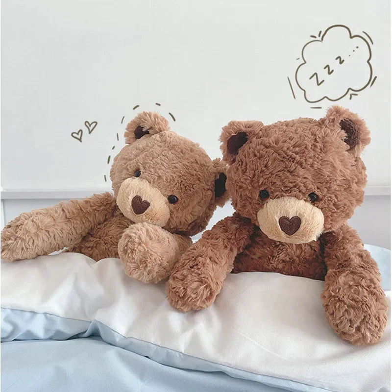 Cute Curly Teddy Bear Plush Toy - Perfect Gift for Kids & Home Decor