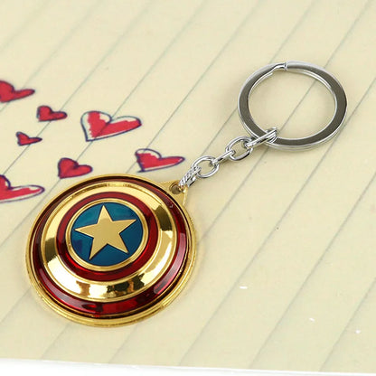 Legends The Avengers Peripherals Thanos Infinity Gauntlet Alloy Car Keychain