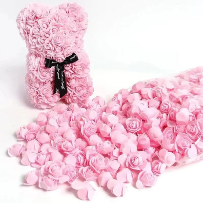 Foam Rose Heads 3.5cm - DIY Artificial Flowers for Wedding, Valentine's Day, and Home Decoration