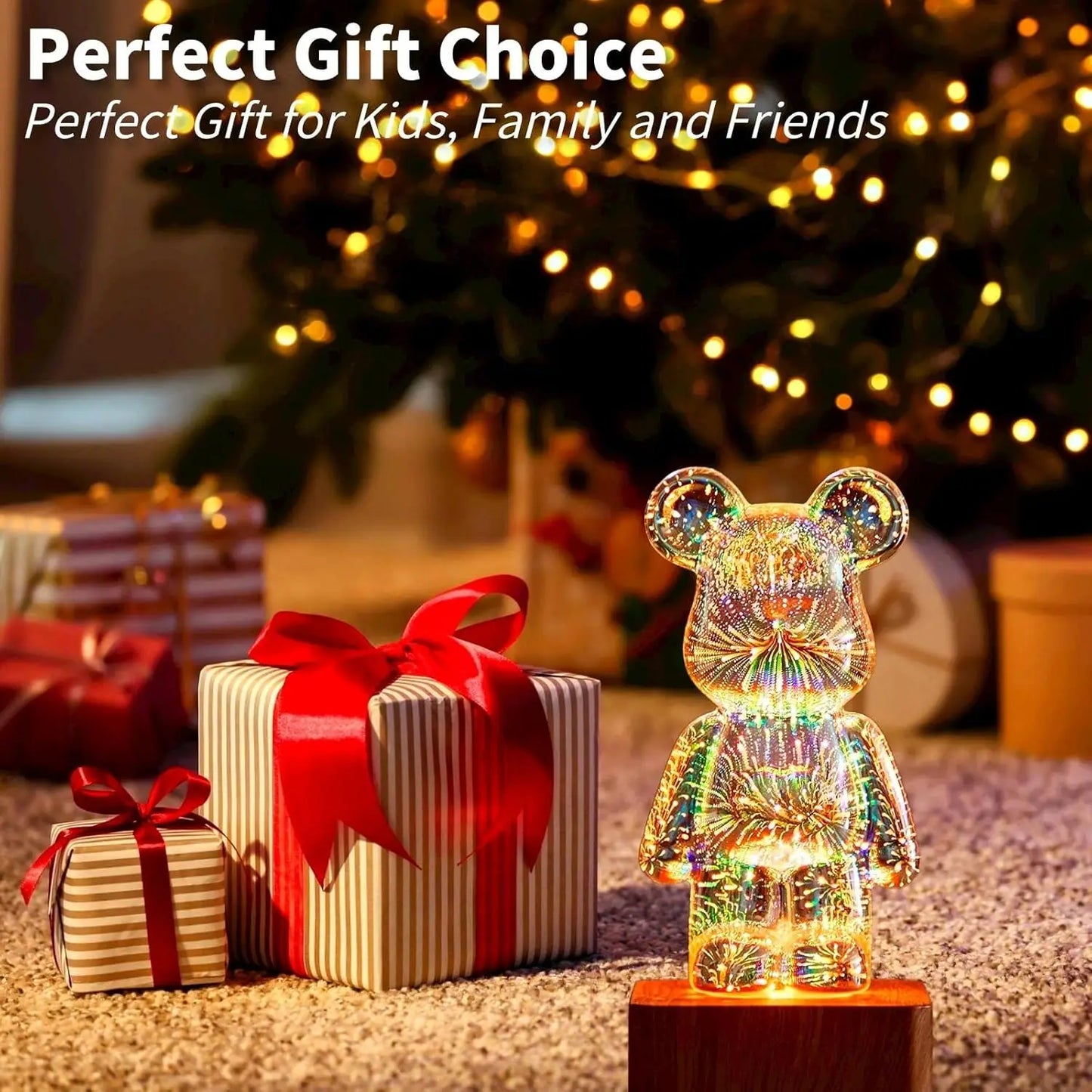 Bear Fireworks Light