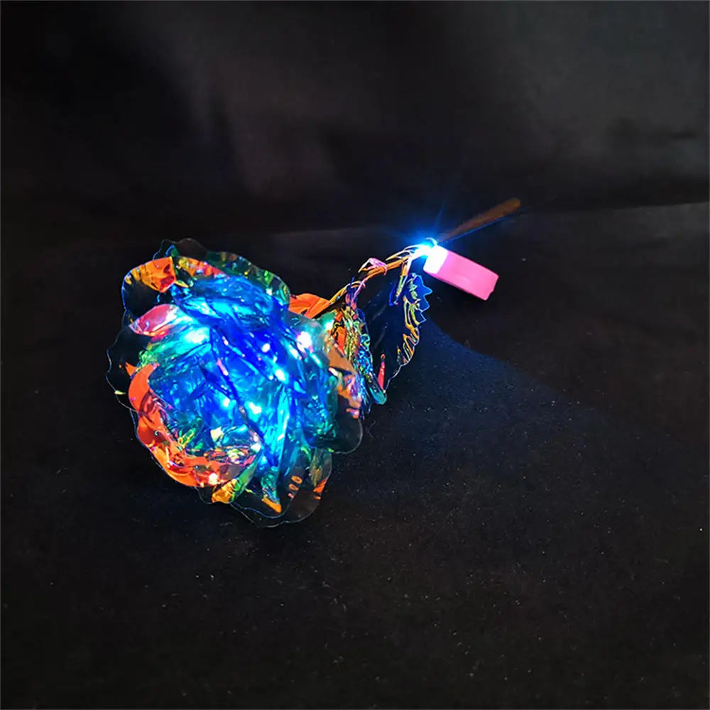 LED Light Up Rose Bouquet Decor