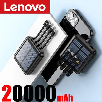 Lenovo 50000Mah Solar Power Bank