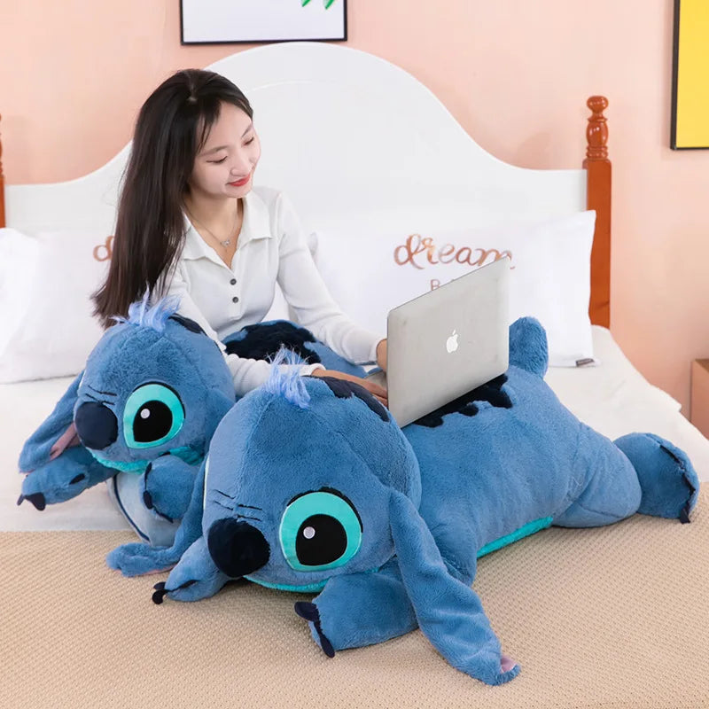 Kawaii Stitch Plush Toy - Soft Cartoon Pillow for Cozy Room Decor