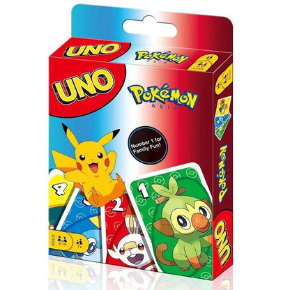 UNO FLIP! Pokemon Board Game