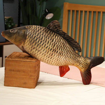 Funny Fish Plush Toy - Soft Carp Pillow for Kids & Creative Sleep Cushion