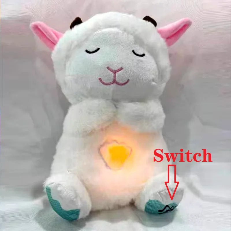 Breathing Bear: Soothing Plush Doll for Newborns & Kids