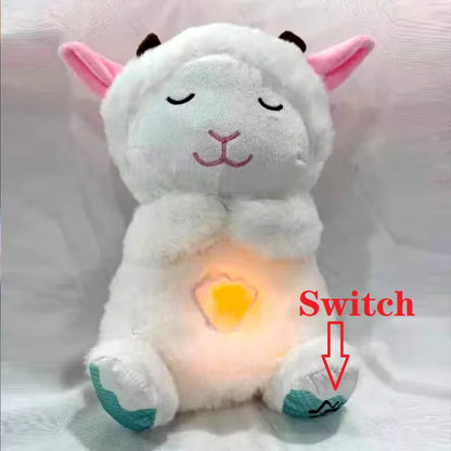Breathing Bear: Soothing Plush Doll for Newborns & Kids