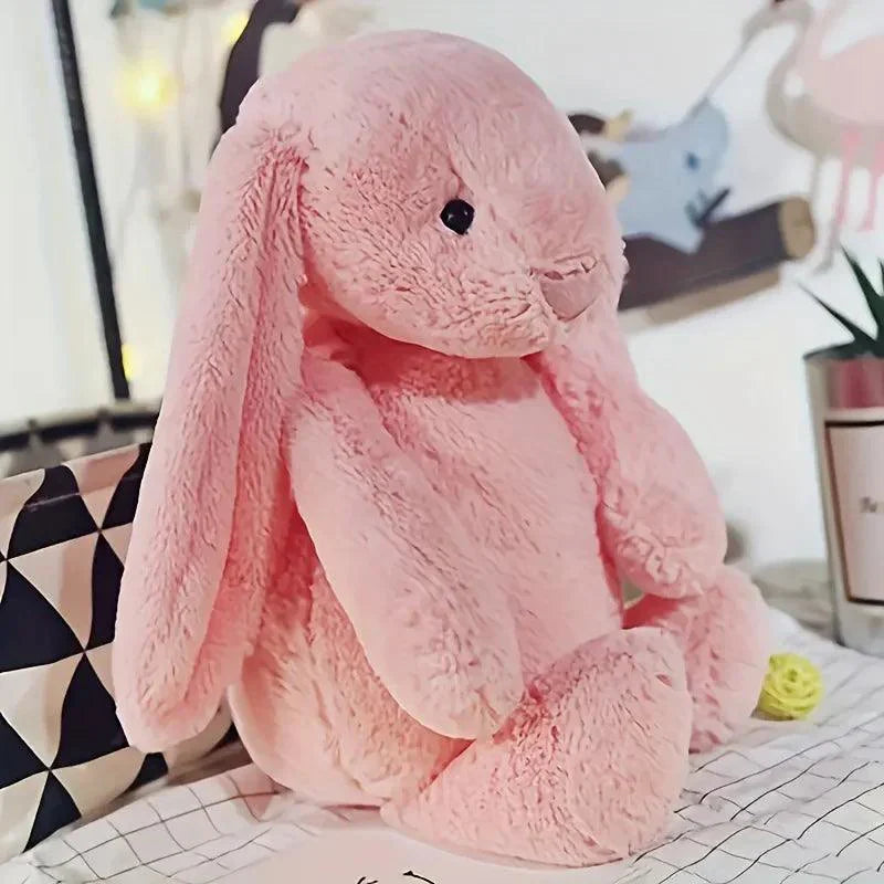 Adorable Long-Eared Rabbit Plush Doll