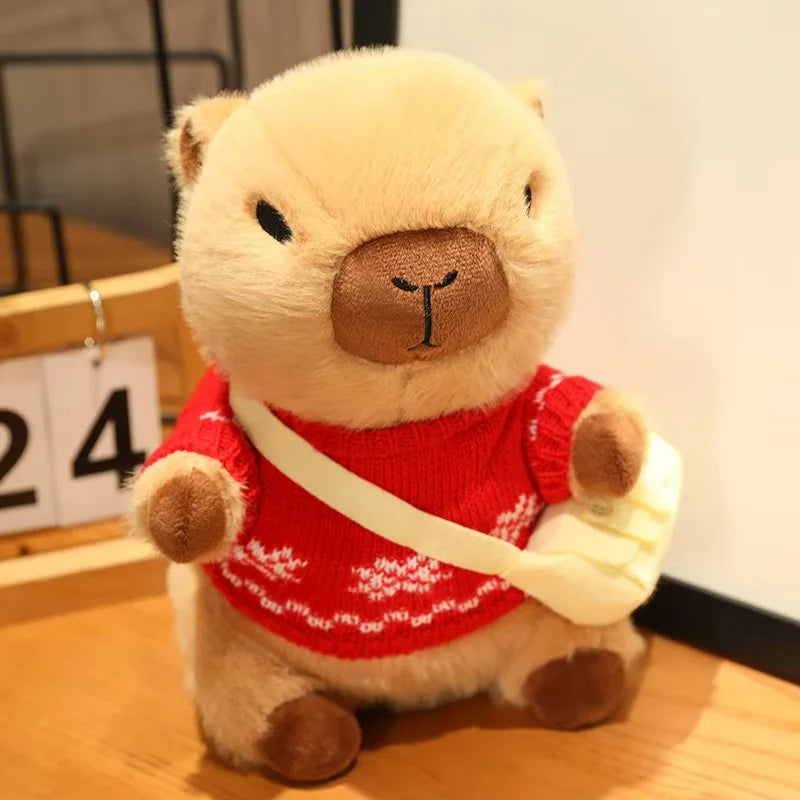 Capybara Cuddle Plush Toy - Adorable Gift for Kids & Collectors
