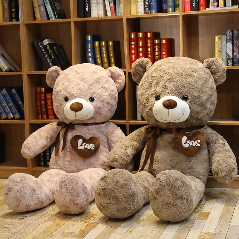 Two-Tone Love Teddy Bear Plush