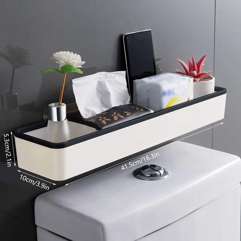 Wall Hanging Toilet Cabinet Rack