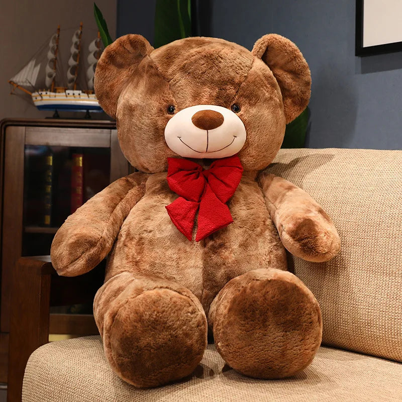 Giant Plush American Bear - Soft, Colorful Stuffed Toy for Kids & Lovers