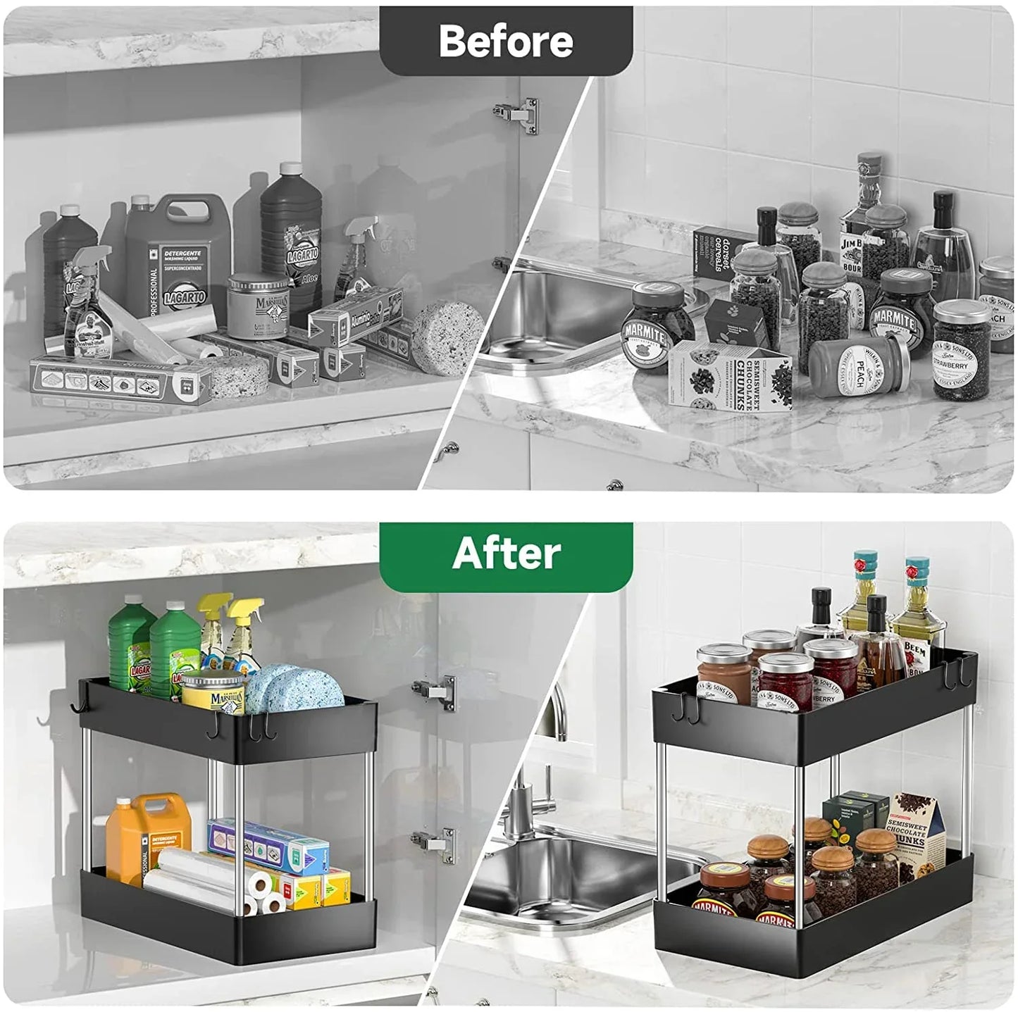 Under Sink Storage Organizer