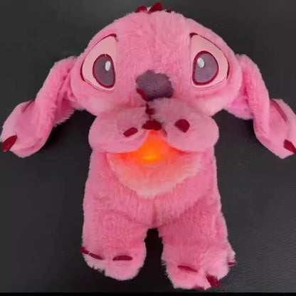 Lilo & Stitch Plush Doll: Soothing Music & Light for Sweet Dreams