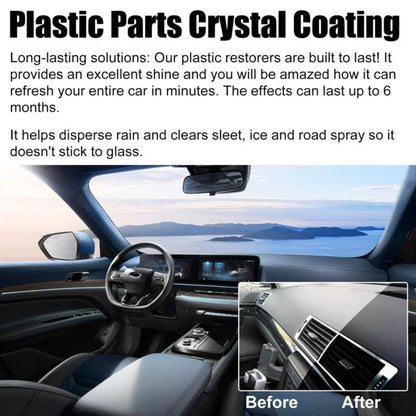 Ultimate Plastic Shine Restorer + Sponge