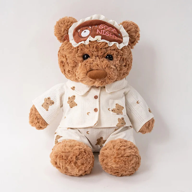 Kawaii Pajama Bear Plush Sleep Companion