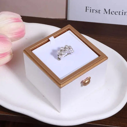 Rotating Surprise Gift Box for Ring Necklace Birthday