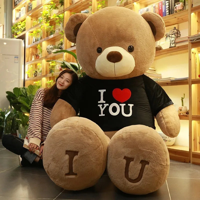 Giant 100cm Plush Teddy Bear - Soft Stuffed Animal for All Occasions