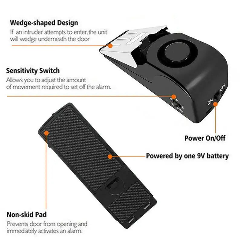 Anti-Theft Door Stopper Alarm