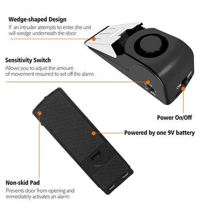Anti-Theft Door Stopper Alarm