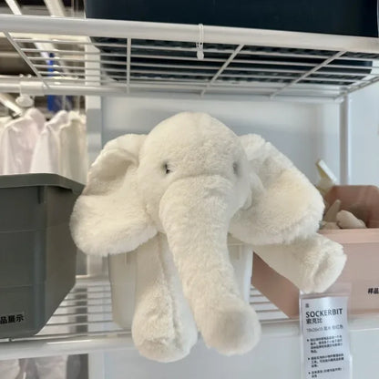 Ultra Soft Grey Elephant Plush with Flappy Ears